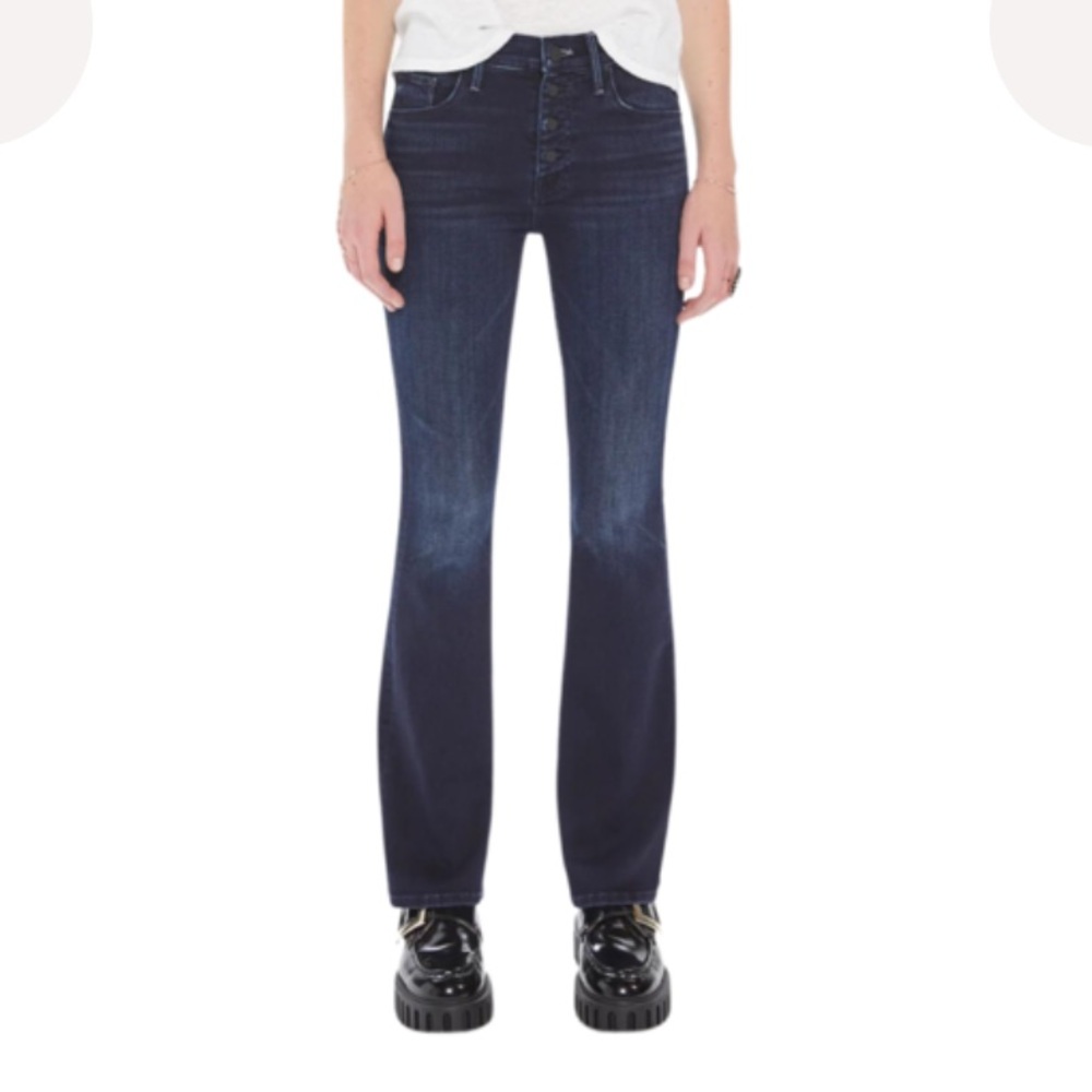 MOTHER The Pixie Weekender Jeans in Night Tripper Size 28